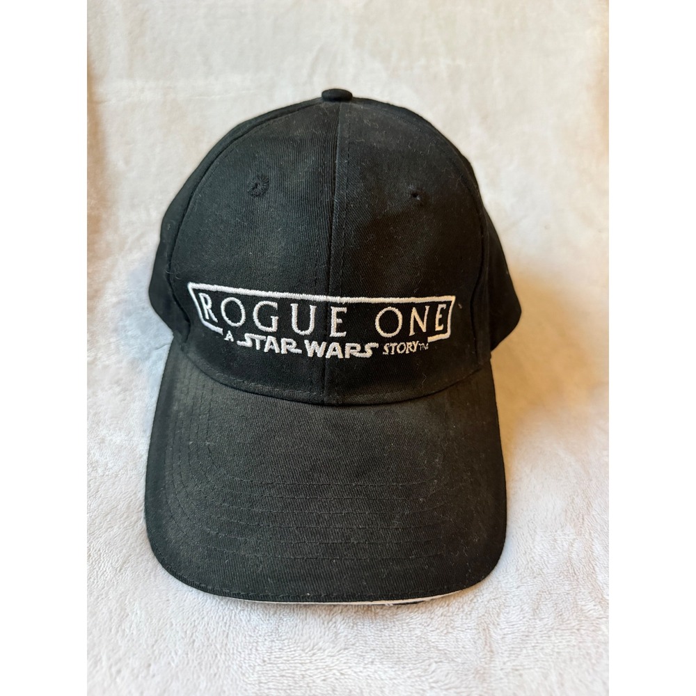 Star Wars Hat Mens OS Black Good Rogue One Death Star Rebel Baseball Cap